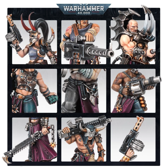 CHAOS SPACE MARINES: CULTIST WARBAND